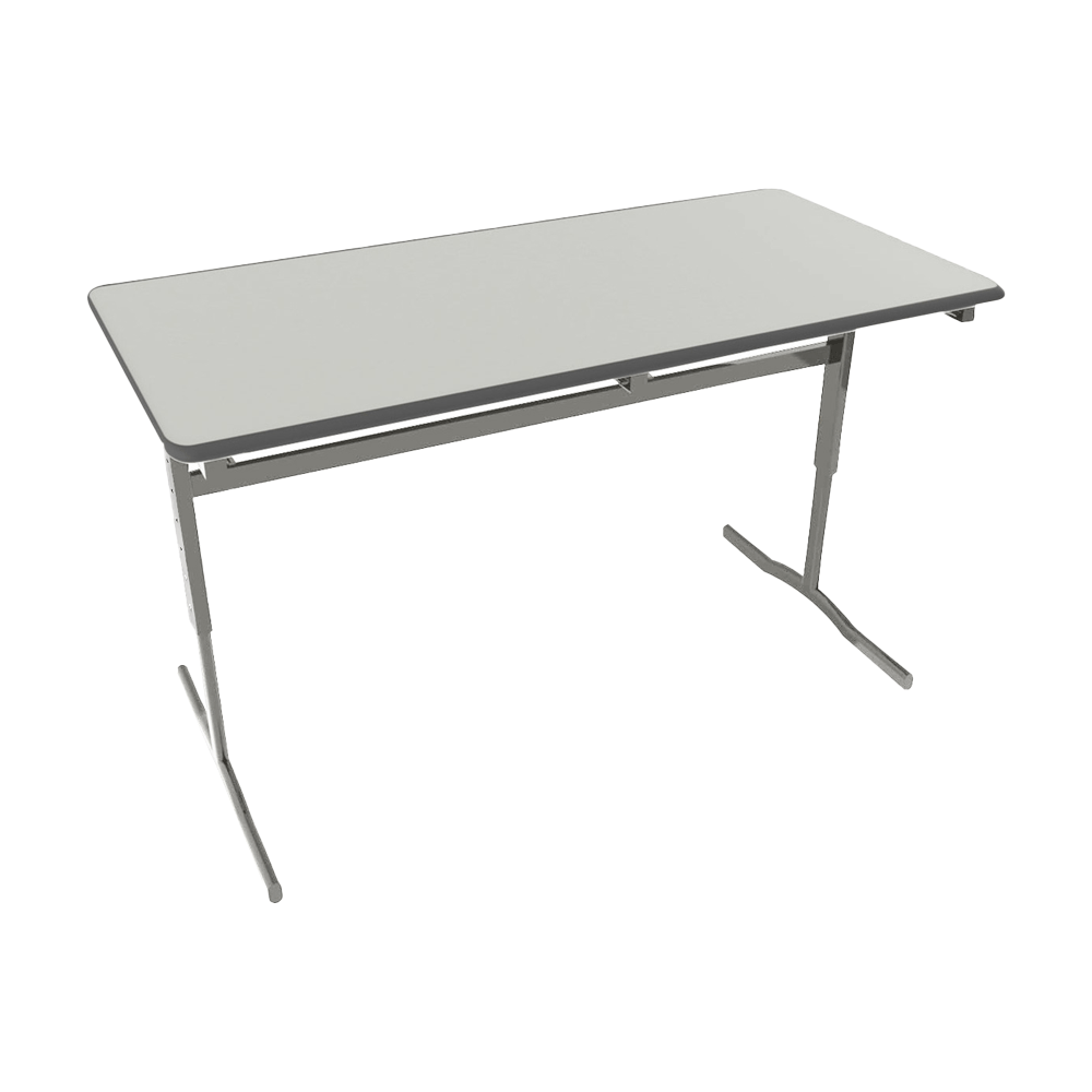 Adjustable T Leg Rectangle Table